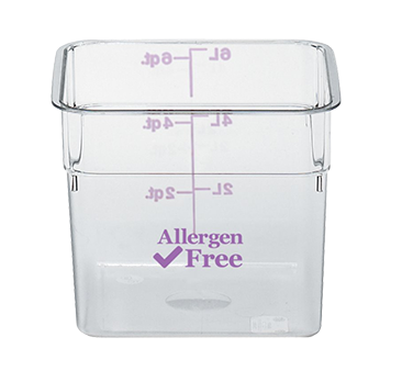 22 qt. Storage Container, Allergen Free