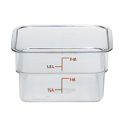 2 qt. Storage Container Cambro 2 qt. Storage Container Cambro