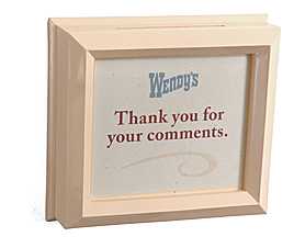 simple comment card box aydelott equipment inc comment card box