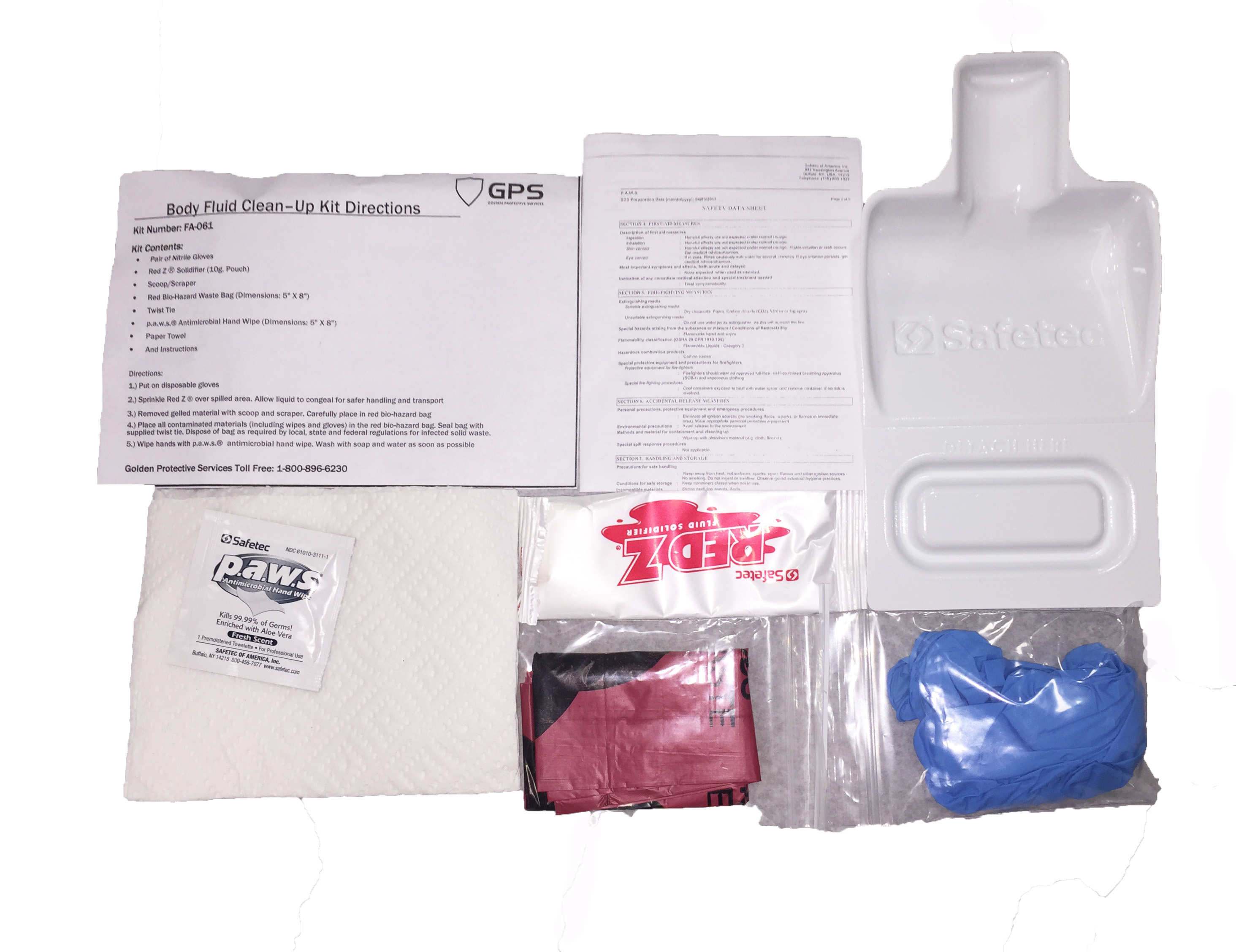 Body Fluid CleanUp Kit, Aydelott Equipment, Inc.