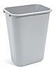 41-1/4 Qt Gray Wastebasket