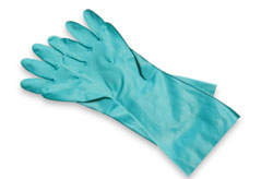 Green Dishwashing Gloves