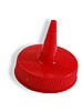 Lid Red Squeeze Bottle