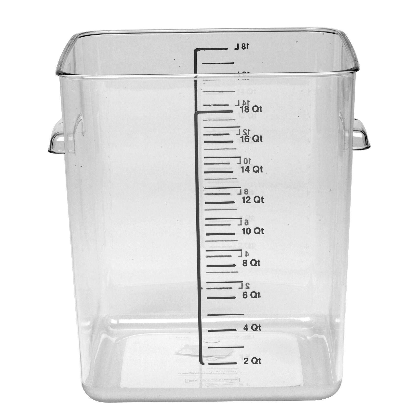 18 qt Clear Container