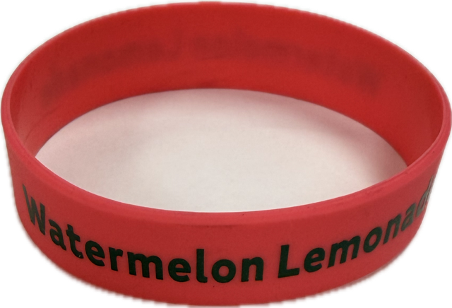 BOTTLE BAND, "Watermelon Lemon", CARAFE BAND BOTTLE BAND, "Watermelon Lemon", CARAFE BAND